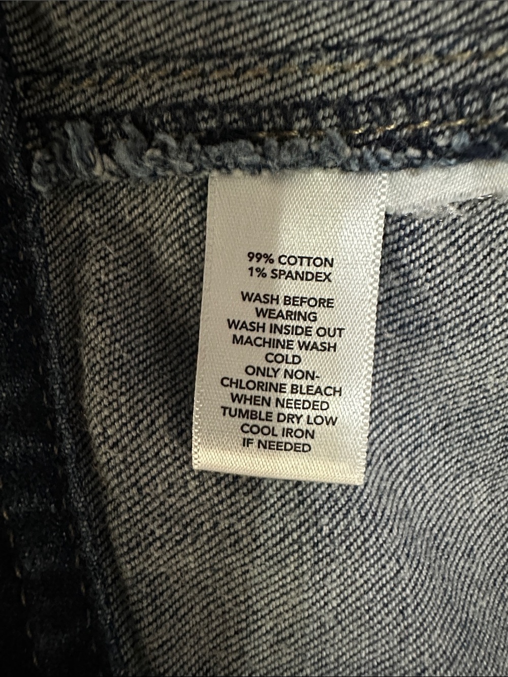 LOFT Indigo Blue Denim Trucker Jacket - Picture 3 of 4